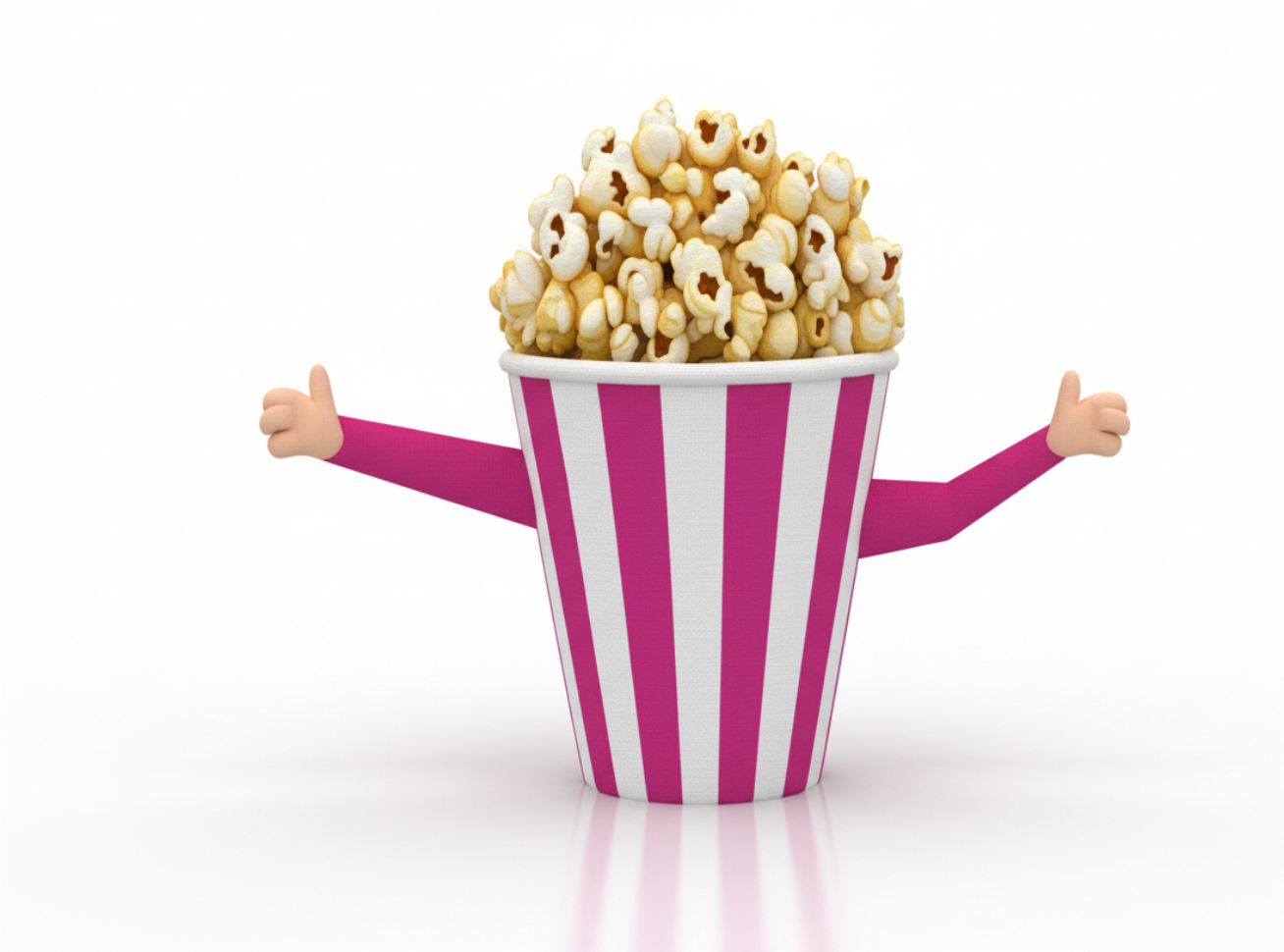 etkinlikler ve cadde yol kenarları için gel gel balon popcorn modeli