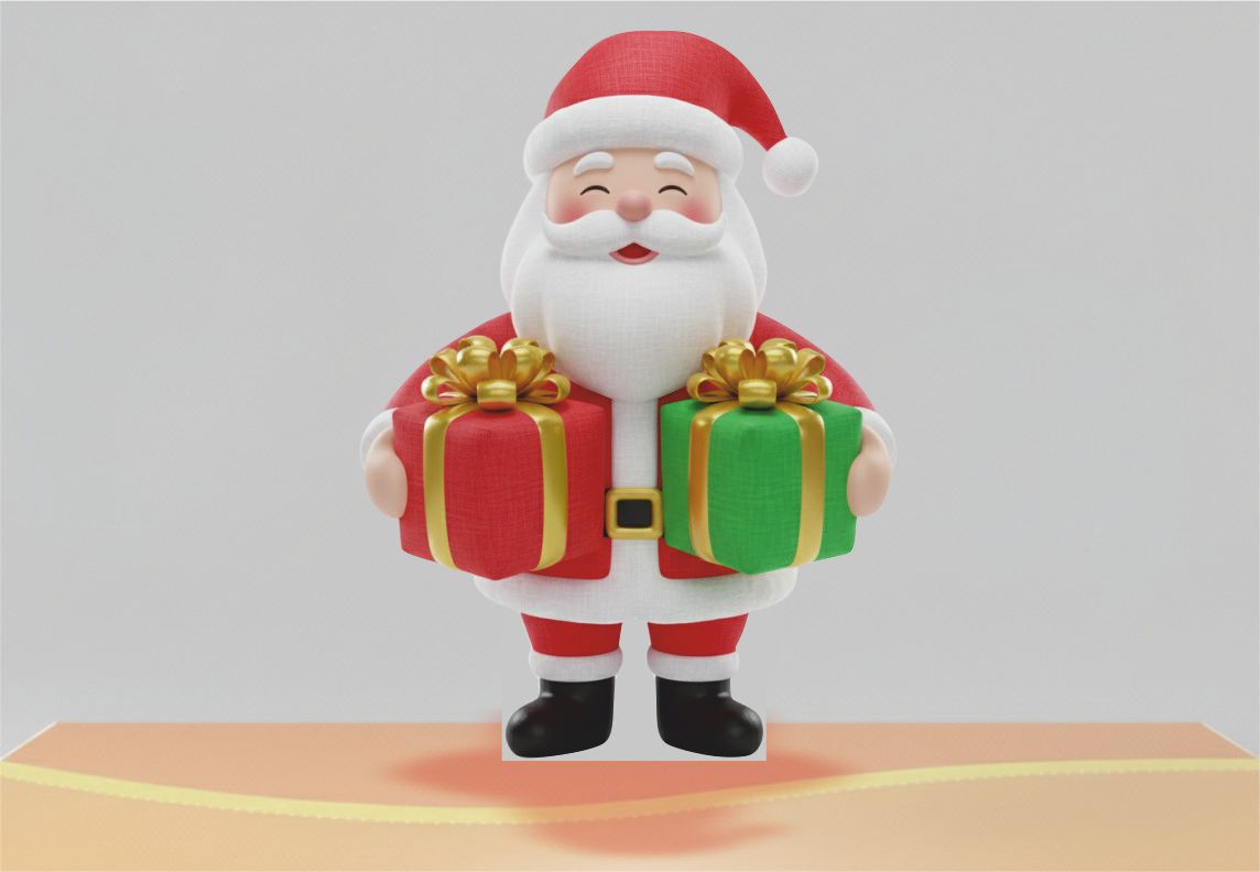 yılbaşı eğlenceleri fuarlar panayır ve etkinlikler için gel gel balon Noel baba modeli